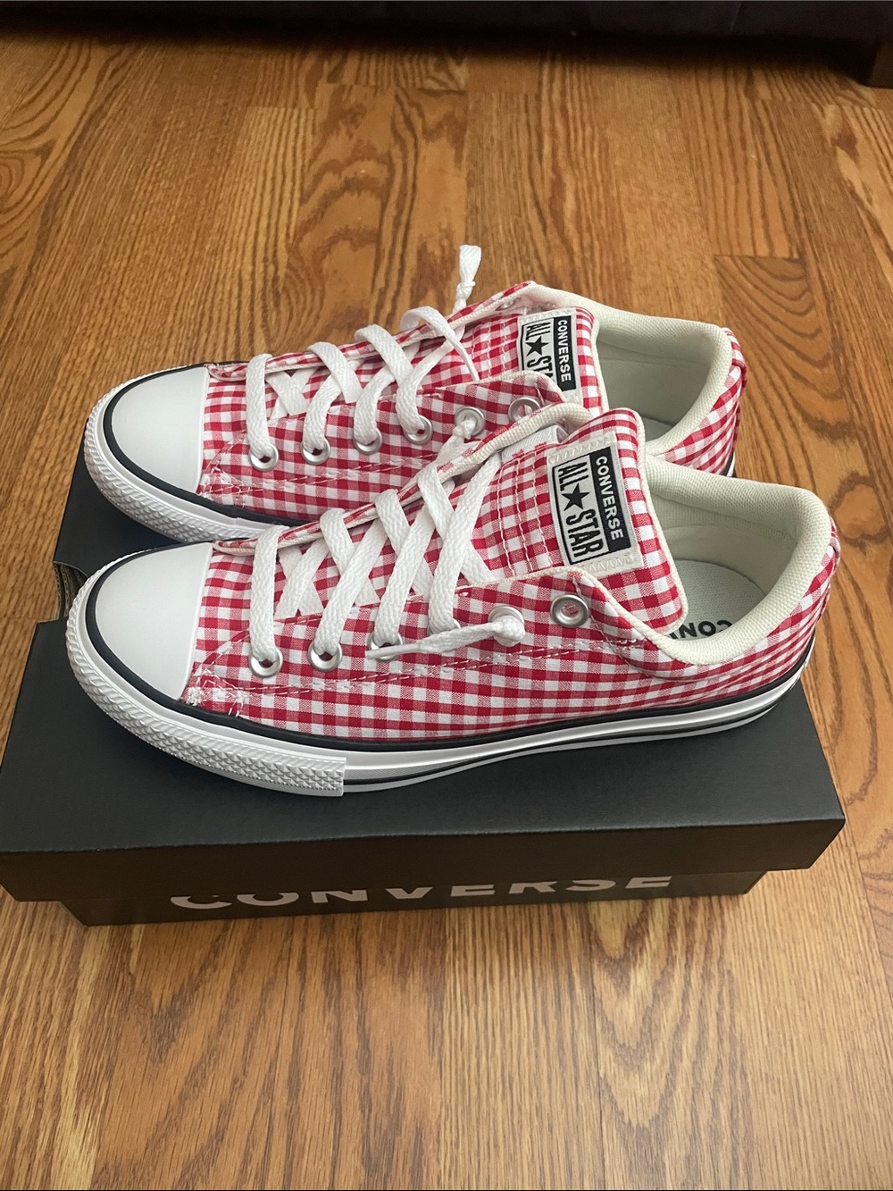 Gingham Converse